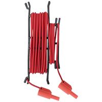 Metrel A 1527 Sicherheits-Messleitung [Bananenstecker 4mm - Bananenstecker 4 mm] 5m Rot 1St.