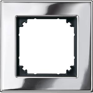 Merten 475139 Chrom Metallrahmen 1fach - Merten 475139 Chrom Metallrahmen 1fach