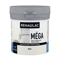 Renaulac Muurverf tester  Mega RAL9016 mat 75ml