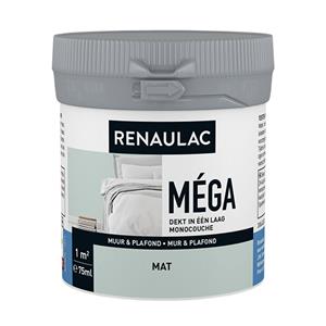 Renaulac Muurverf tester  Mega vedette mat 75ml