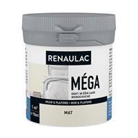 Renaulac Muurverf tester  Mega RAL9001 mat 75ml