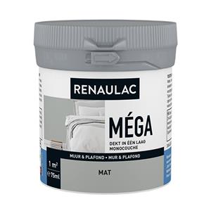 Renaulac Muurverf tester  Mega beton mat 75ml