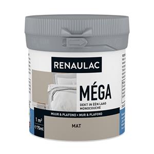 Renaulac Muurverf tester  Mega leute mat 75ml