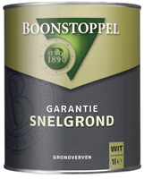 Boonstoppel garantie snelgrond wit 1 ltr