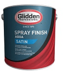 Glidden aqua spray satin wit 2.5 ltr