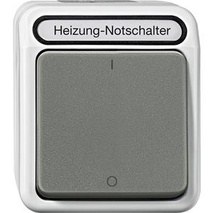 Merten Ausschalter AQUASTAR Lichtgrau MEG3643-8029