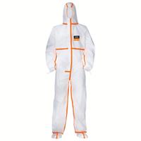 Uvex 8909411 Overall Disposable Coveralls Kleider-Größe: L Weiß