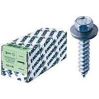 ENORMPRO E-NORMpro Fassadenschrauben Edelstahl A2 6,5x45 S16 HP (Inh. 100 Stück)