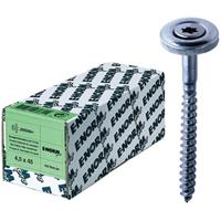 ENORMPRO E-NORMpro Spenglerschraube A2 ISR25 4,5x 65 15 (Inh. 100 Stück)