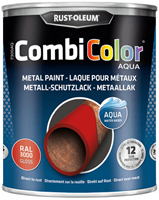 Rust-oleum combicolor aqua hoogglans ral 3000 0.75 ltr