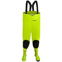 DÖNGES Wathose Hi-Vis mit S5 Sicherheitsstiefel, 