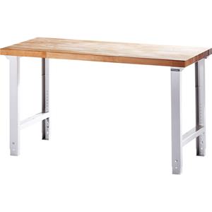 EUROKRAFTpro Werkbank, modulair systeem, zonder onderbouw, diepte 700 mm, breedte 1500 mm