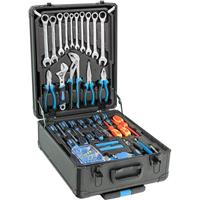 GÜDE Werkzeug-Trolley GWZT 500 - 500 tlg. Werkzeugset im Rollkoffer