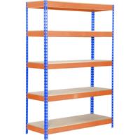 Wandmeubel simonrack &Eacute;tag&egrave;re Standard 5 niveaux capacit&eacute; 300 kg bleu