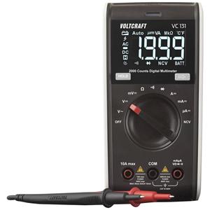 Voltcraft VC131 Multimeter Digitaal CAT III 250 V Weergave (counts): 2000