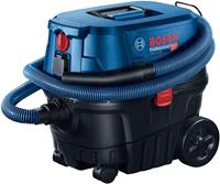 Bosch GAS 12-25 PL. Maximaal ingangsvermogen: 1250 W. Soort: Trommelstofzuiger, Soort reiniging: Droog en nat, Stofzuigercontainer type: Stofzak, Stof capaciteit: 21 l. Stofzuiger luchtfiltering: HEPA
