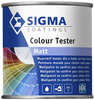 Sigma colour tester mat kleur 0.25 ltr