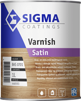 Sigma varnish satin wb kleurloos 1 ltr