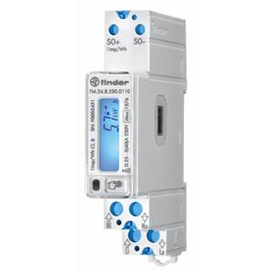 Finder 7M.24.8.230.0110 kWh-meter 1-fase Digitaal 40 A 1 stuk(s)