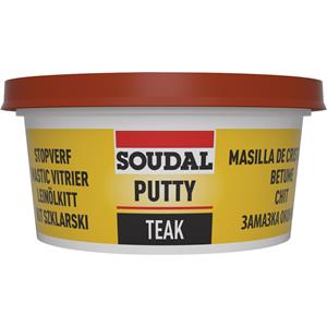 Soudal stopverf teak 500g