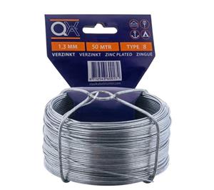 BINDDRAAD NR 8 VRZ 50MX1.3MM