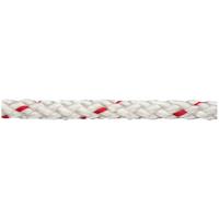 dörner+helmer Polypropylenschotleine geflochten (Ø x L) 8mm x 150m dörner + helmer 190027 Rot, Weiß