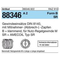 Sonstige Gewindeeinsätze ART 88346 AMECOIL Typ SR BM 8 x 12 A 2 selbsts. A 2 S