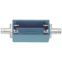 pomonaelectronics Pomona Electronics 1632118 2390 Aluminiumgehäuse mit Abdeckung und BNC-Buchsen an jedem Ende 1St.
