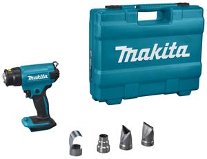 Makita DHG180ZK 18V Heteluchtpistool met Accessoires Body in Kunststof Koffer