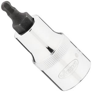 Vigor V7055-H5 Innen-Sechskant Schraubendrehereinsatz 5mm 1 Stück 1/2  (12.5 mm)