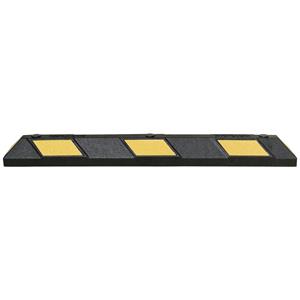 Moravia 284.29.869 Parkeerstootbanden Wielstop Park-AID 1200, zwart-geel reflecterend, 1200 mm (l x b x h) 1200 x 150 x 100 mm