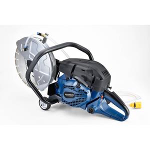 Hyundai Betonzaag 58cc Benzine Motor - 2400w Bandenzaag / Betonslijper Incl. 300mm Diamant Zaagblad