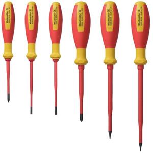Weidmüllerlerlerlerlerlerlerlerlerlerlerlerlerlerlerlerlerlerlerlerlerler Schroevendraaierset VDE Plat, Kruiskop Phillips