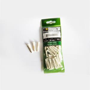 Sencys universele plug 30x5mm 50 stuks