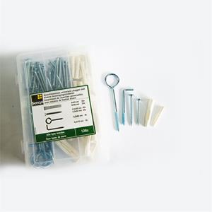Sencys asssortimentsbox universellee pluggen + bevestigingsmiddelen 126 stuks