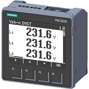 Siemens 7KM3220-1BA01-1EA0 SENTRON, Messgerät, 7KM PAC3220