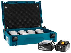 Makita 199697-1 Accuset 8 x BL1850B Mbox | Mtools