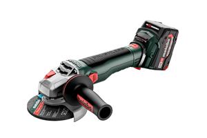 Metabo WB 18 LT BL 11-125 Quick 18V Li-Ion Accu-slijper set (2x 5.2Ah) in x