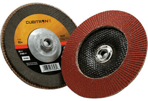 3M Cubitron™ II Lamellenschijf 967A - 125 Mm - Conisch - K80