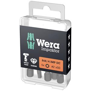 Wera Vierkant-Bit 2 F 6.3 5St.