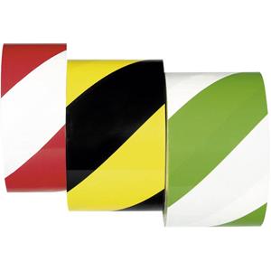 Moravia 261.18.826 PROline-tape rood-wit zelfklevende vloermarkeertape (l x b) 33 m x 50 mm