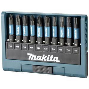 Makita Impact Black Bit-Set 10-tlg E-12011 Bit-Set