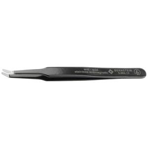 bernsteintools Bernstein Tools 5-862-13 Pincet ESD 2ac Vlak-rond, gebogen 30° 125 mm