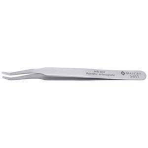 bernsteintools Bernstein Tools 5-863 Universele pincet 2acb Plat-breed, gebogen 30° 125 mm