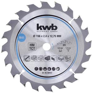 Kwb 584157 Hartmetall Kreissägeblatt 156 x 12.75mm 1St.