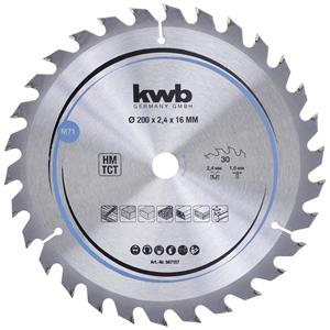 Kwb 587157 Hartmetall Kreissägeblatt 200 x 16mm 1St.