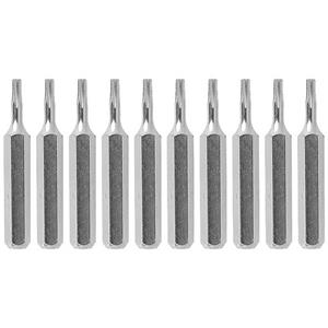 bernsteintools Bernstein Tools 6-340-T6 Torx-bit Kwaliteitsstaal Zandgestraald, Vernikkeld 10 stuk(s)