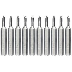 bernsteintools Bernstein Tools 6-340-Y00 Bit-Set Qualitätsstahl sandgestrahlt, vernickelt 10St.