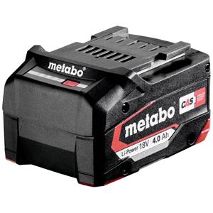 Metabo 625027000 Gereedschapsaccu 18 V 4.0 Ah Li-ion