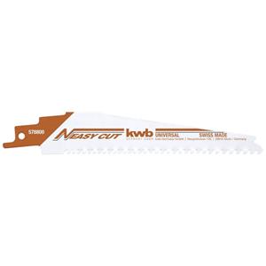 Kwb 578800 Säbelsägeblatt mit Easy-Cut Schaft, verwendbar für alle Bau-Materialien Sägeblatt-Lä